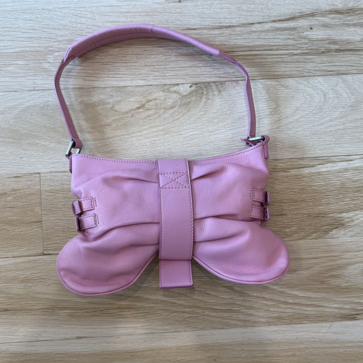 Blumarine Blumarine Small Butterfly Leather Shoulder Bag Size ONE SIZE - 2 Thumbnail