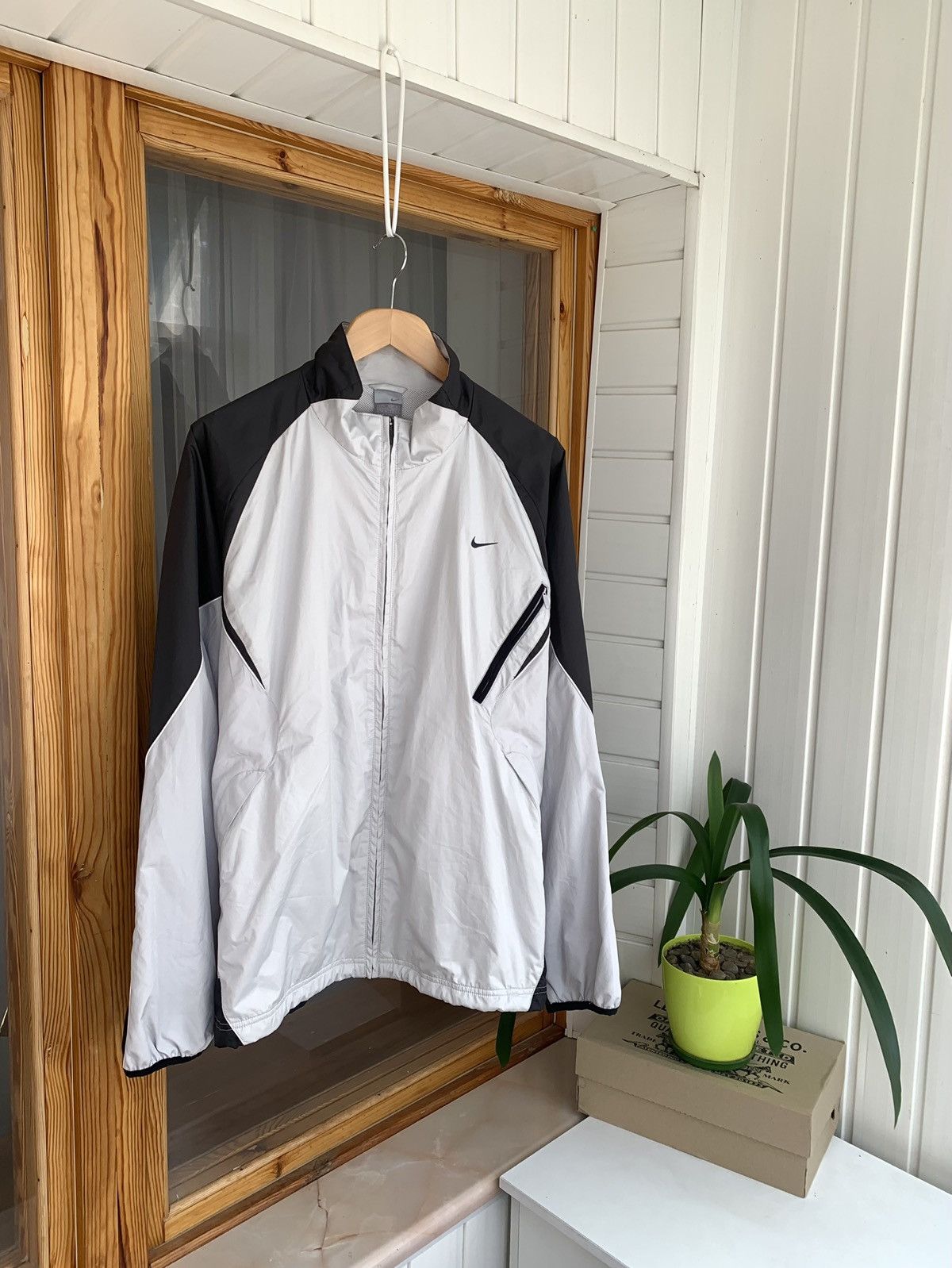 Vintage Nike Vintage Y2K Mens Drill Jacket Size L Size US L / EU 52-54 / 3 - 1 Thumbnail