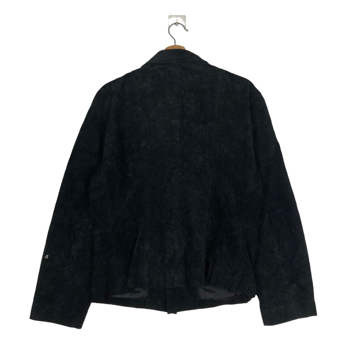 Yohji Yamamoto 🔥ARCHIEVE PIG SKINS GENUINE LEATHER JACKET WORK SHOP JAPAN Size US S / EU 44-46 / 1 - 8 Thumbnail