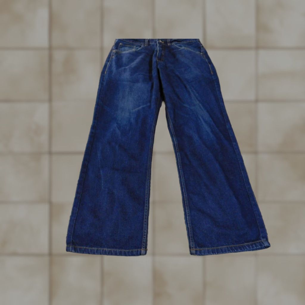 Rocawear Rocawear Jeans Mens 36 Blue Denim Baggy Wide-Leg Loose Fit Streetwear Y2K Washed Mens 36 Jeans Size US 36 / EU 52 - 1 Thumbnail