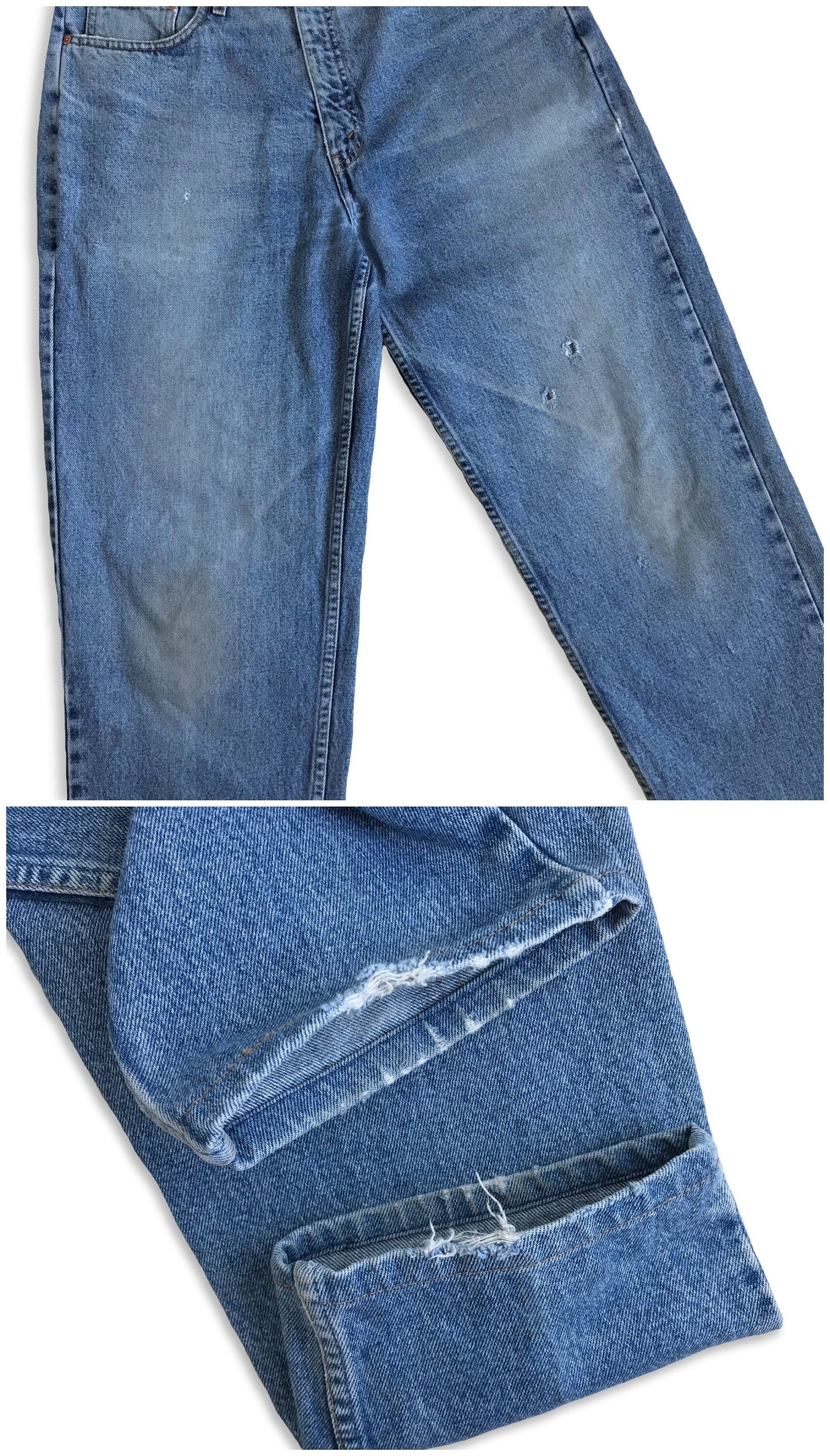 Levi's Vintage 90s LEVIS 626 Jeans Distressed Orange tab W36 L34 Size US 36 / EU 52 - 11 Thumbnail