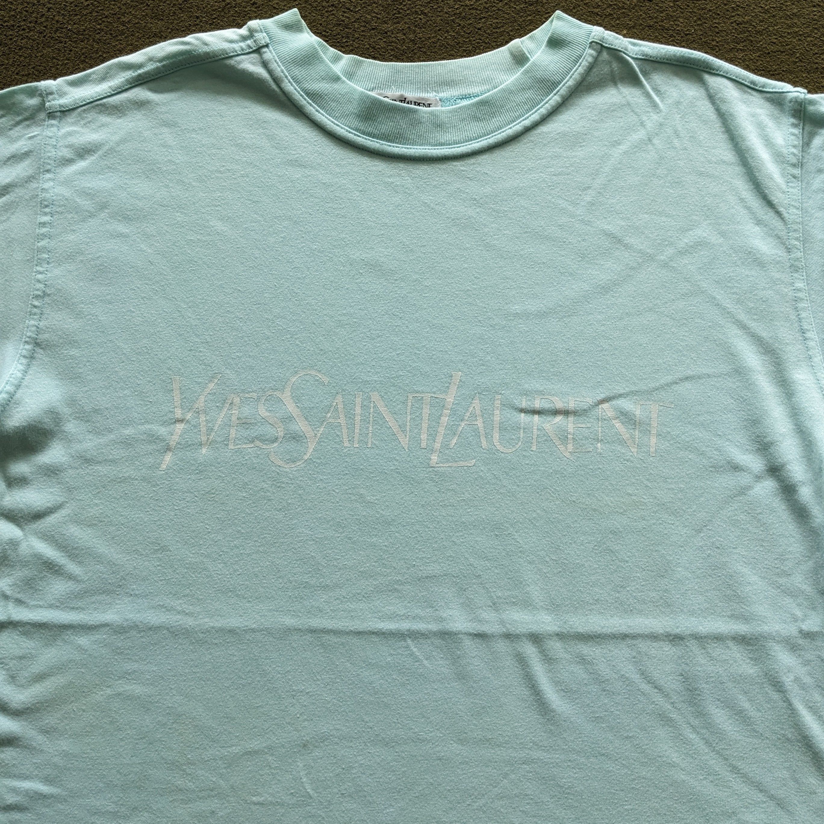 Yves Saint Laurent Vintage Yves Saint Laurent Luxury Brand T-shirt Size US L / EU 52-54 / 3 - 2 Thumbnail