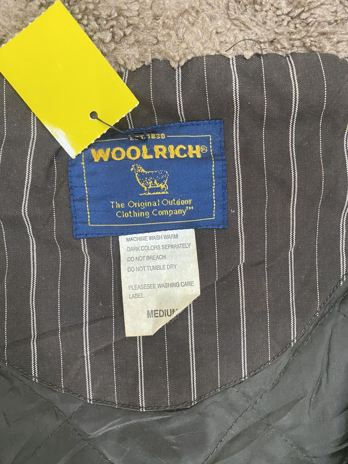 Woolrich Woolen Mills Woolrich Winter Jacket Fur Hooded Jacket 80s LGB PUNK GRUNGE Size US M / EU 48-50 / 2 - 9 Thumbnail