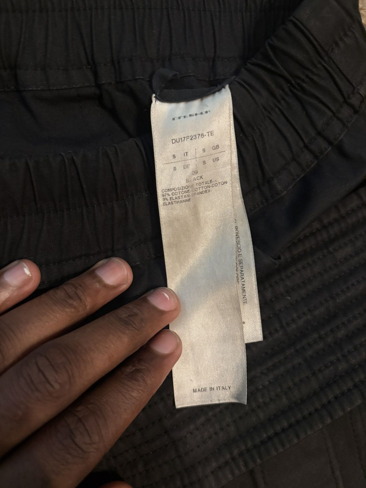 Rick Owens FW17 Rick Owens “Glitter” Black Creatch Cargo Pants Size US 31 - 6 Thumbnail