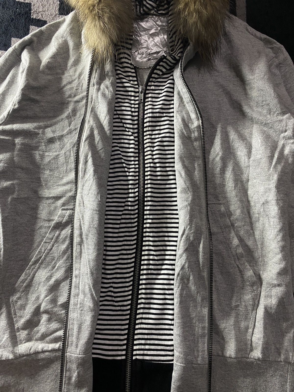 Hysteric Glamour × If Six Was Nine × Japanese Brand One sunday best fur double layers hoodie Size US M / EU 48-50 / 2 - 4 Thumbnail