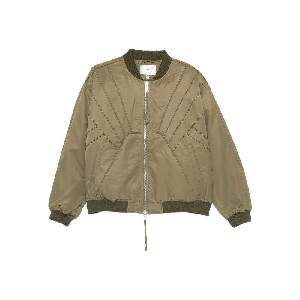 Gestuz Gestuz GREEN Jackets - Bomber Jackets Size XS / US 0-2 / IT 36-38 - 1 Thumbnail