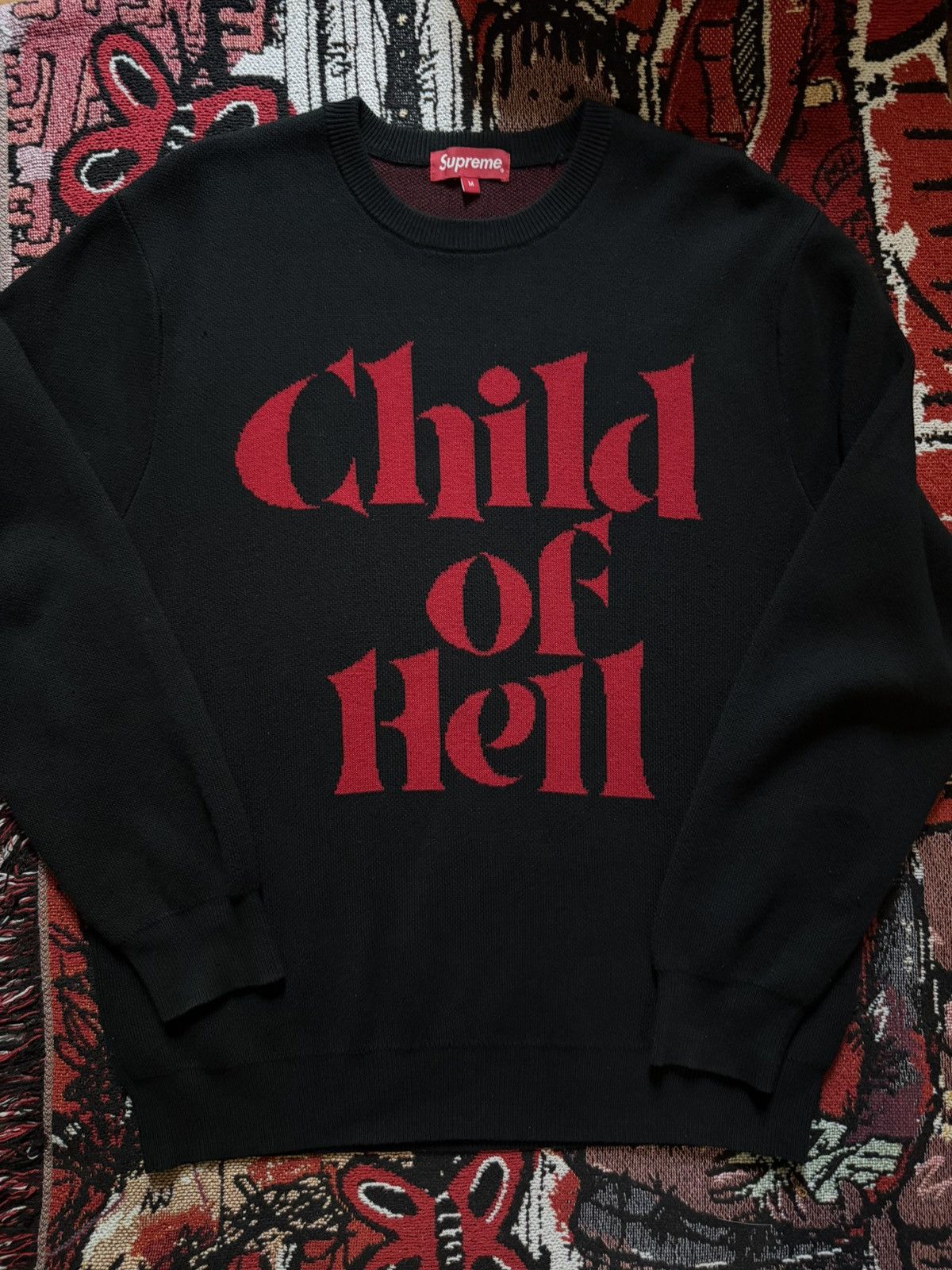Supreme Supreme FW15 'Child Of Hell' Sweater | Grailed