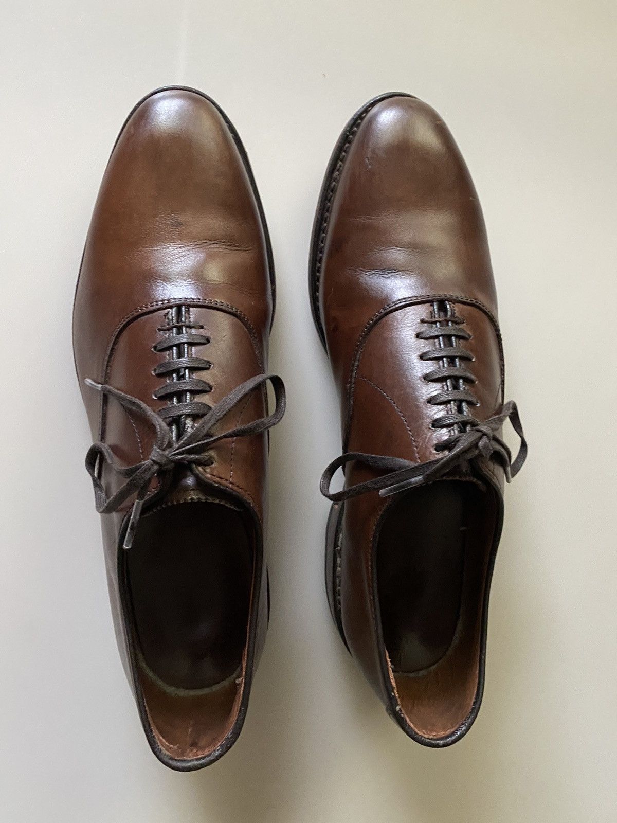 Allen Edmonds Allen Edmonds 🇺🇸 Carlyle Plain-toe oxfords dark chili 8.5 D Size US 8.5 / EU 41-42 - 6 Thumbnail