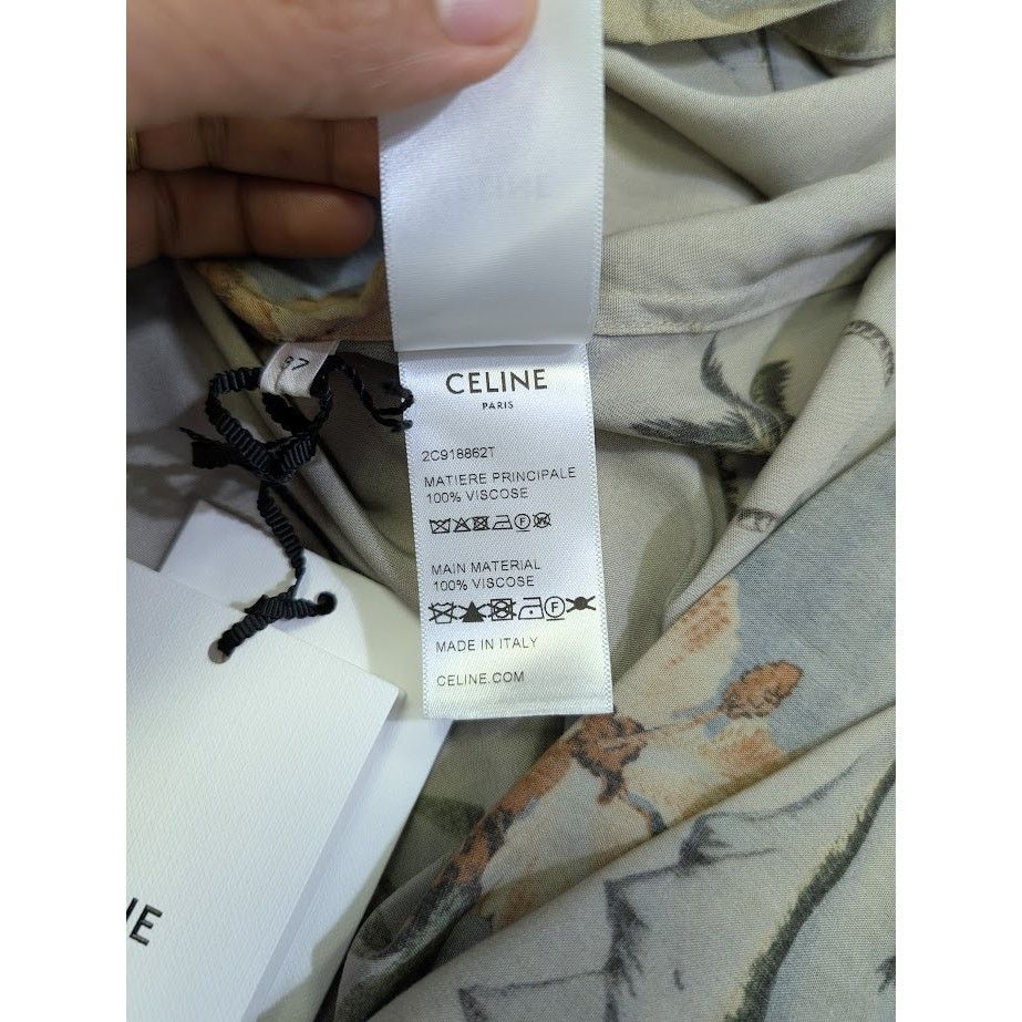 Celine Celine Button Shirt in Multicolor BNWT 37 Size US XS / EU 42 / 0 - 13 Thumbnail