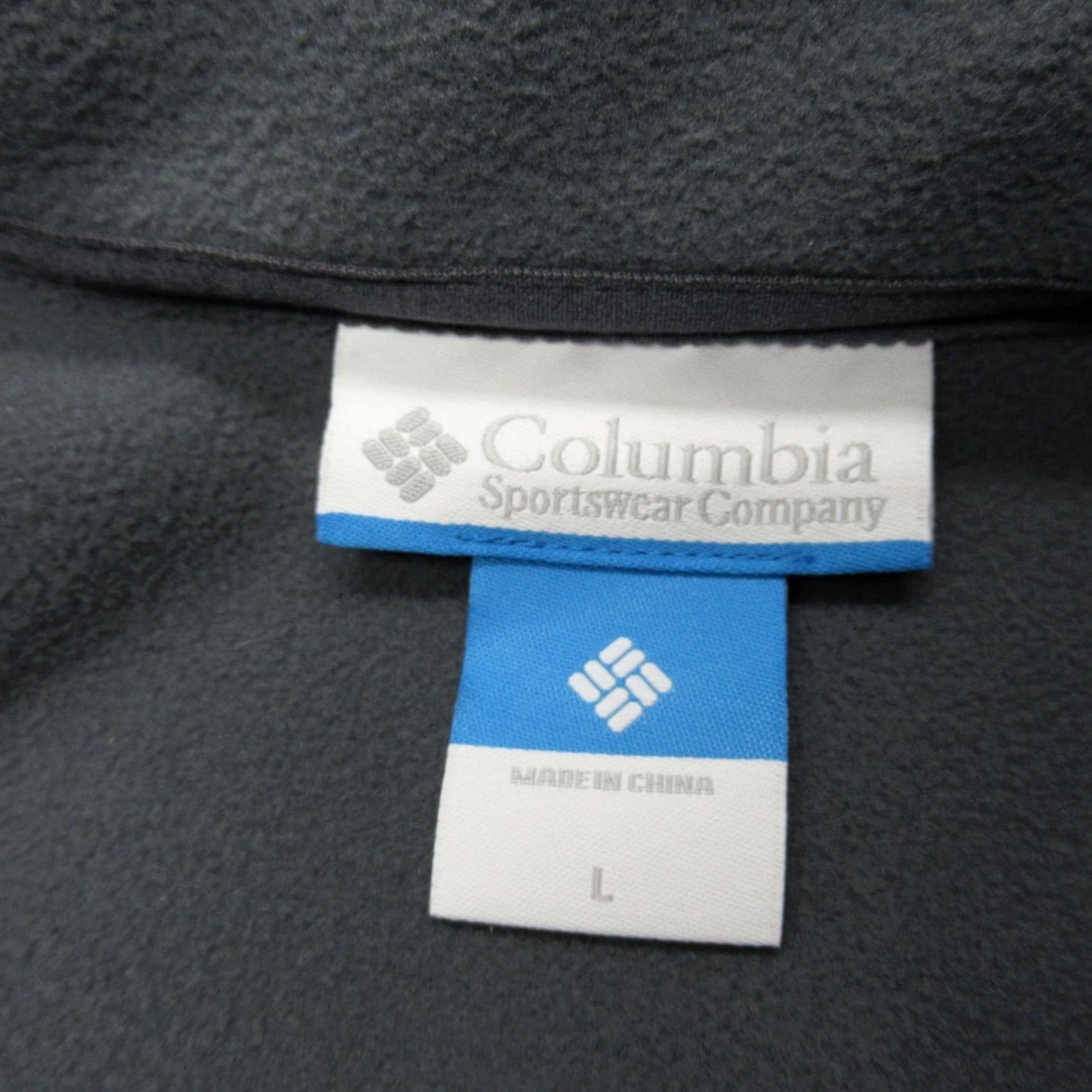 Vintage Columbia Jacket Mens Large Blue Softshell Water Resistant Wind Full Zip Logo NEW Size US L / EU 52-54 / 3 - 4 Thumbnail