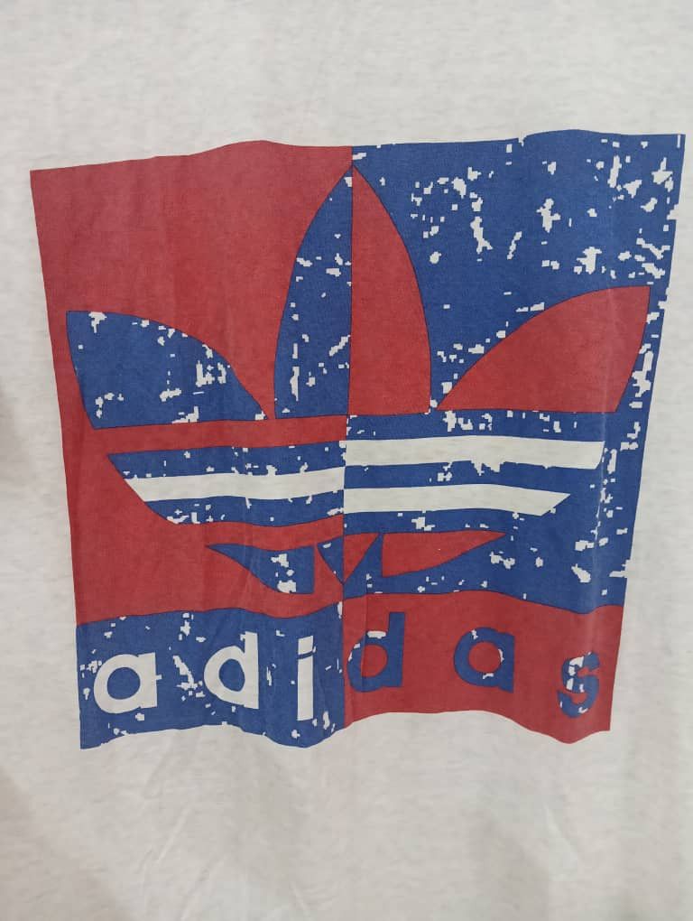 Adidas × Vintage 🔥Best Offer🔥Vintage 90s Tshirt Adidas Bog Logo Size US L / EU 52-54 / 3 - 3 Thumbnail