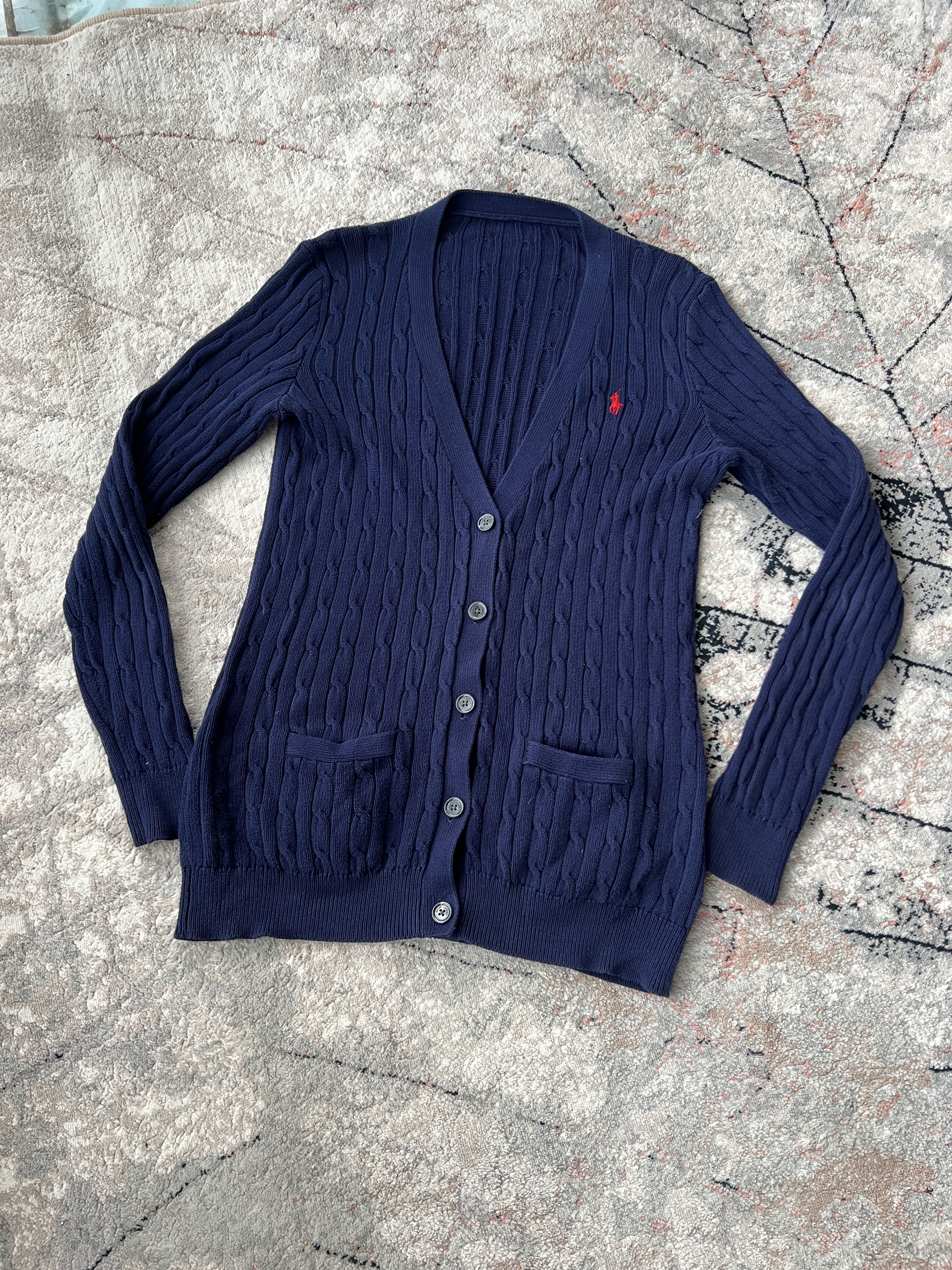 Polo Ralph Lauren Polo Ralph Lauren Cable Knit Cardigan Size M / US 6-8 / IT 42-44 - 1 Thumbnail