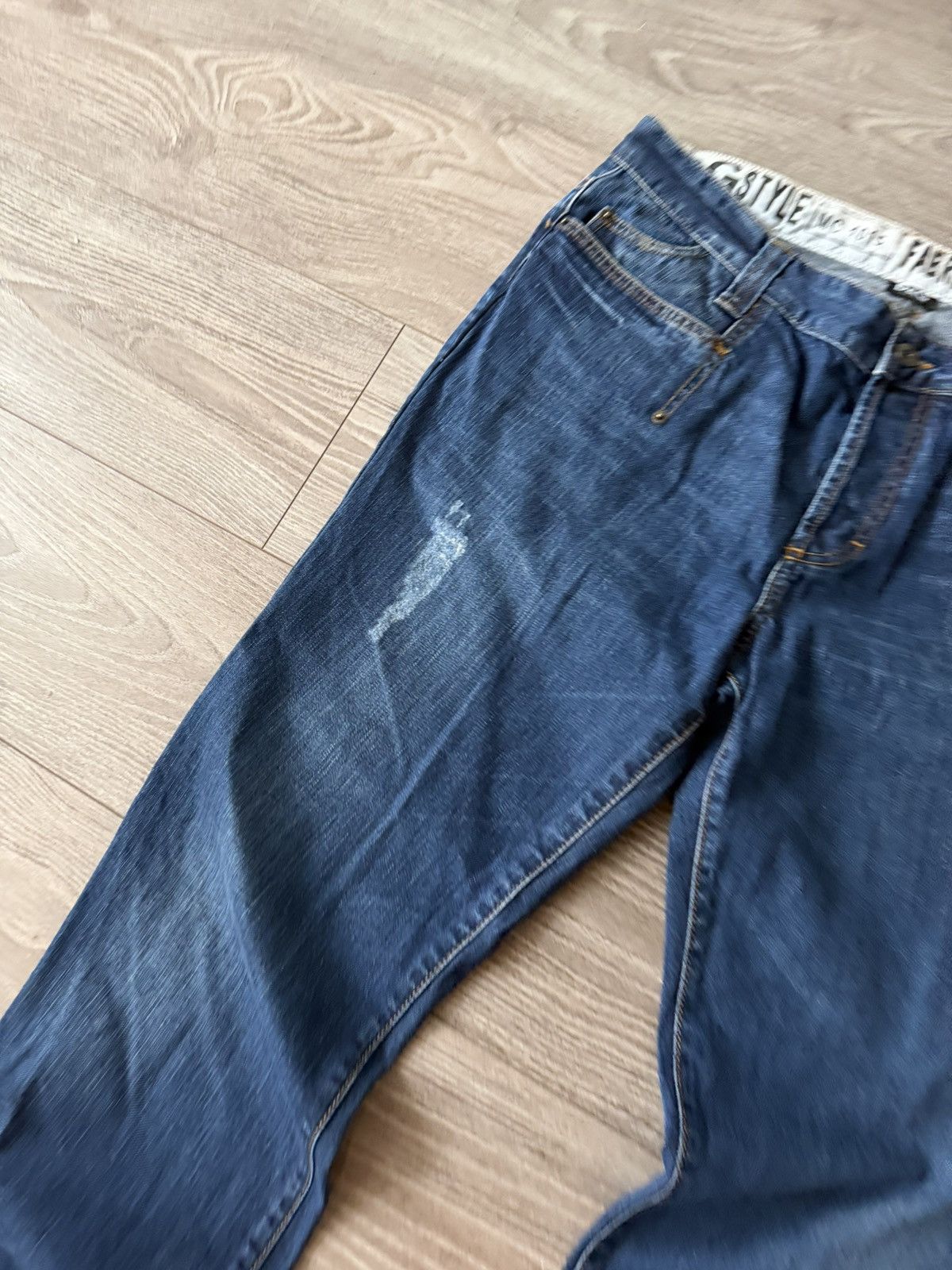 Dolce & Gabbana Dolce & Gabbana Vintage 05/06 SS Denim Swag Y2K Drip Jeans Size US 36 / EU 52 - 9 Thumbnail