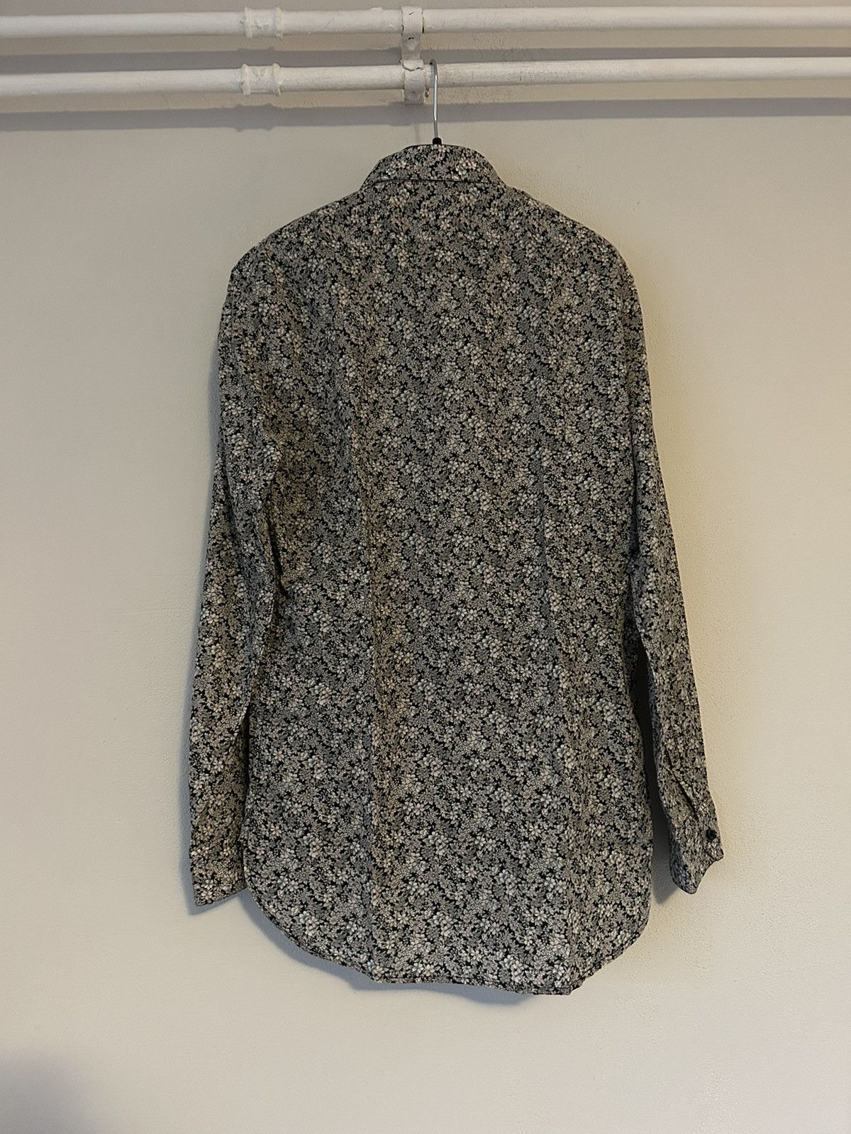 Saint Laurent Paris Floral Print Shirt Size US L / EU 52-54 / 3 - 2 Thumbnail
