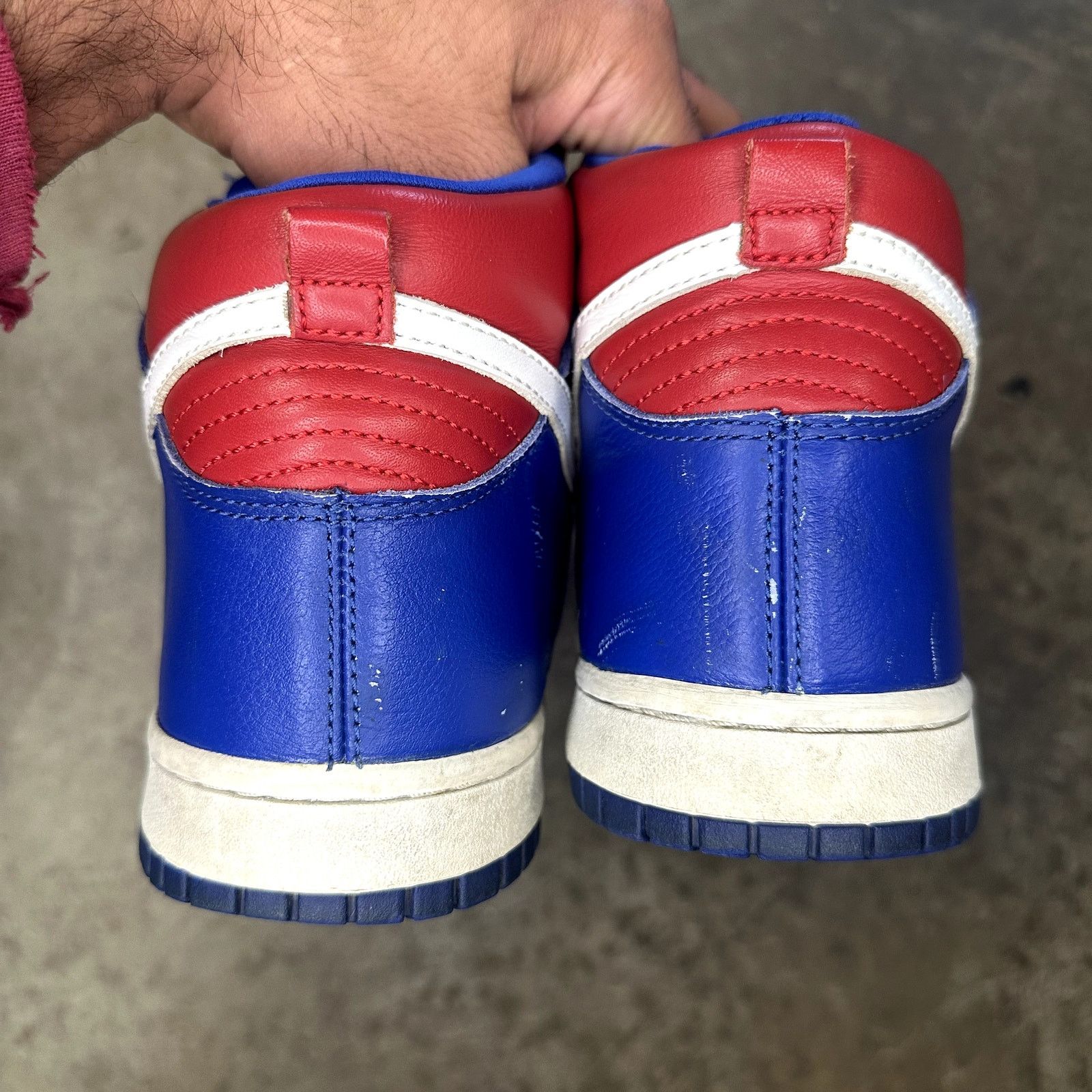 Nike 2003 Nike Dunk Hi 'LA Clippers' Size US 10.5 / EU 43-44 - 12 Thumbnail