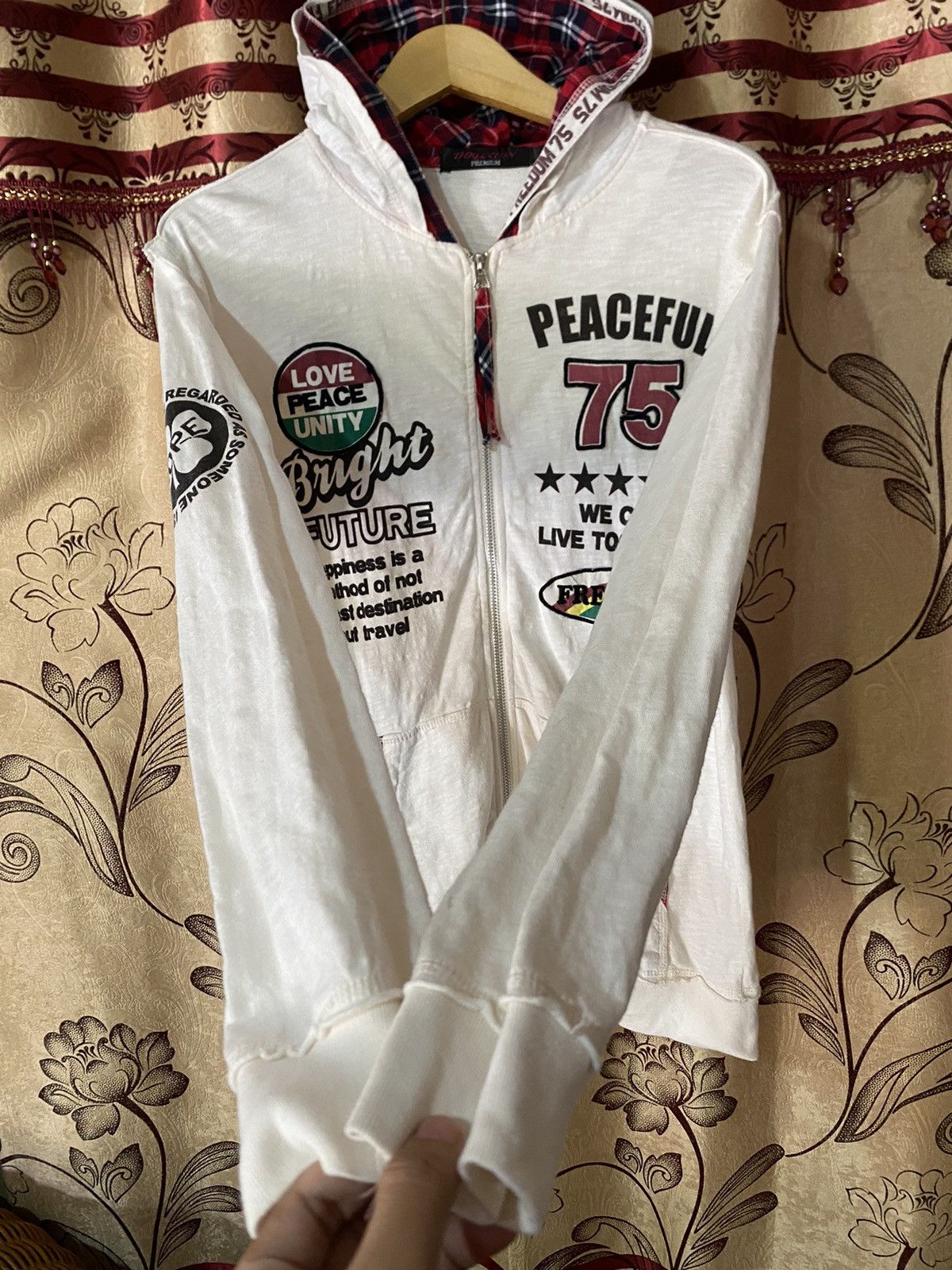Hysteric Glamour × If Six Was Nine × Japanese Brand Japanes Thruxton Double Hoodie Y2K style Size US L / EU 52-54 / 3 - 3 Thumbnail