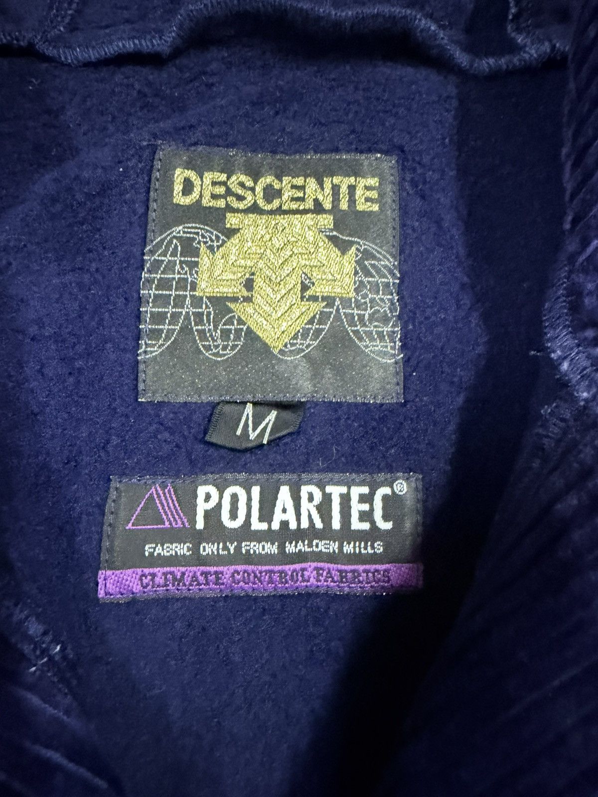 Descente Vtg🔥90’s Descente Polartec Pullover Fleece Jacket Size US M / EU 48-50 / 2 - 15 Thumbnail