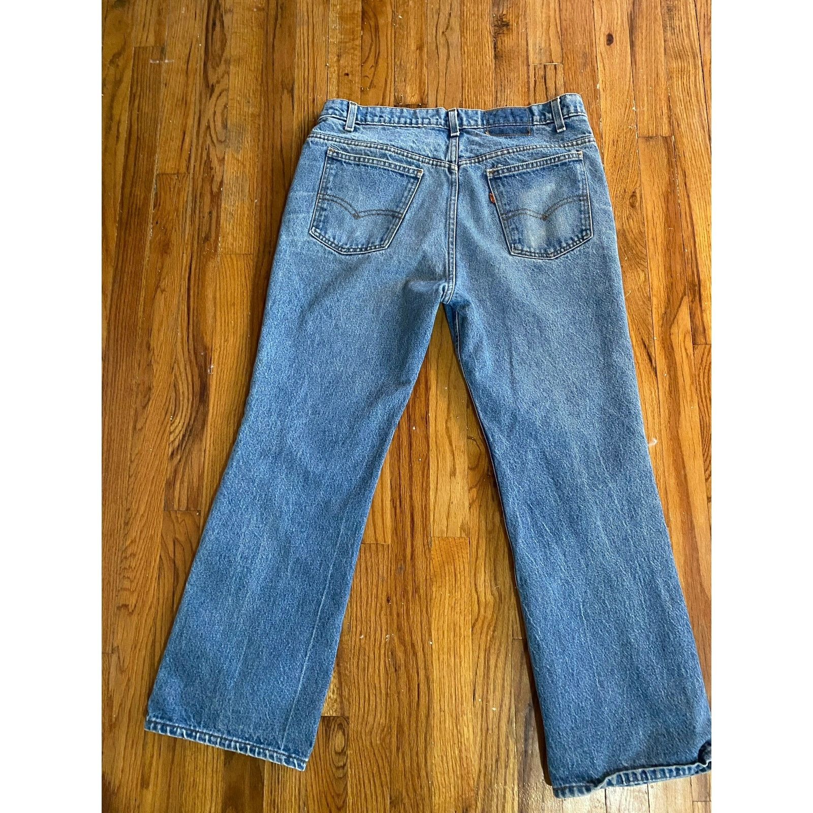 Levi's × Vintage Vintage orange tab Levi’s 530 A 38(36) x 29 straight leg Size US 36 / EU 52 - 2 Thumbnail