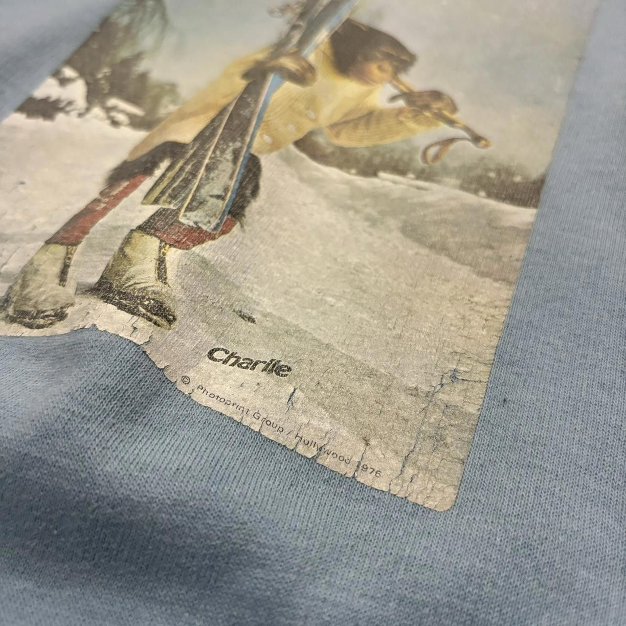 Designer Vintage Skiing Monkey Charlie Crewneck Sweatshirt 70s Small Size US S / EU 44-46 / 1 - 3 Thumbnail