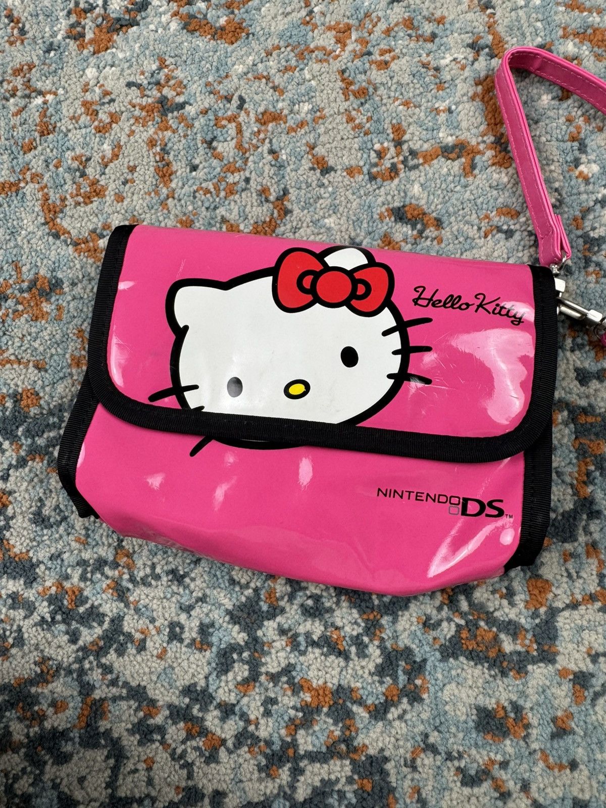 Japanese Brand × Nintendo × Vintage Rare Vintage 00s Hello Kitty Nintendo DS case bag cute y2k Size ONE SIZE - 3 Thumbnail