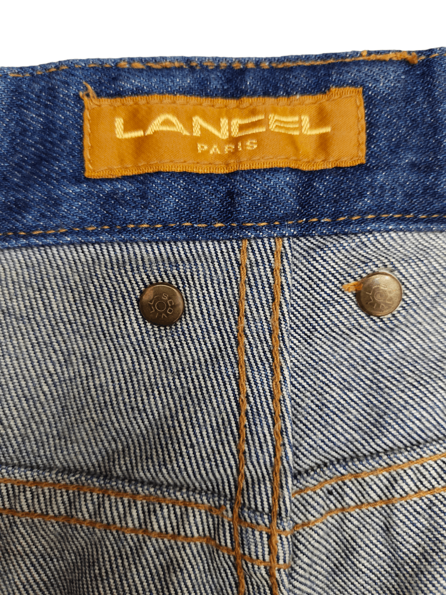 Lancel Baggy Jeans Lancel Paris Navajo native Design Denim Jeans Size US 34 / EU 50 - 19 Thumbnail