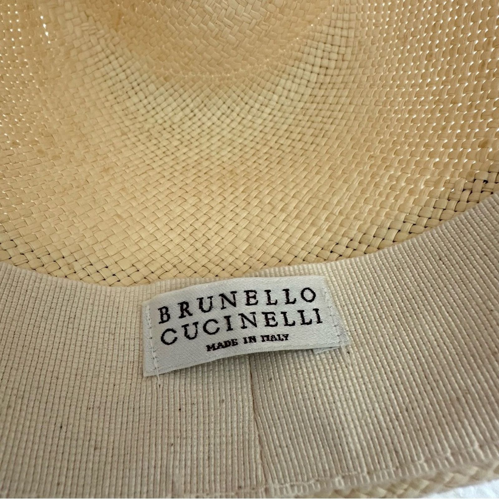 Brunello Cucinelli NEW!!! Brunello Cucinelli Fedora Hat with Brooch $1795 Size ONE SIZE - 2 Thumbnail