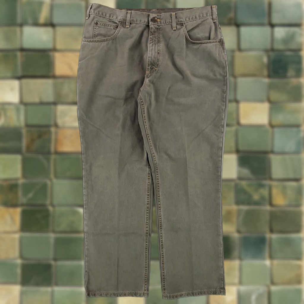Bills Khakis Bill's Khakis 5 Pocket Pants Jeans Olive Green Made USA Mens 36 Adult 36 x 29 Inseam 29 Regular Green Chino Mens Size US 36 / EU 52 - 1 Thumbnail