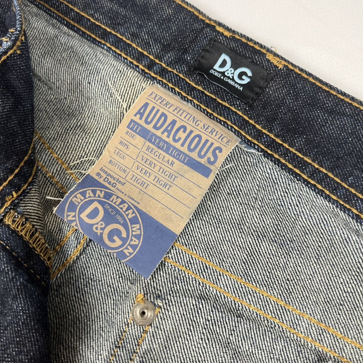 Dolce & Gabbana × Vintage Dolce Gabbana vintage distressed denim jeans Size 28" / US 6 / IT 42 - 4 Thumbnail