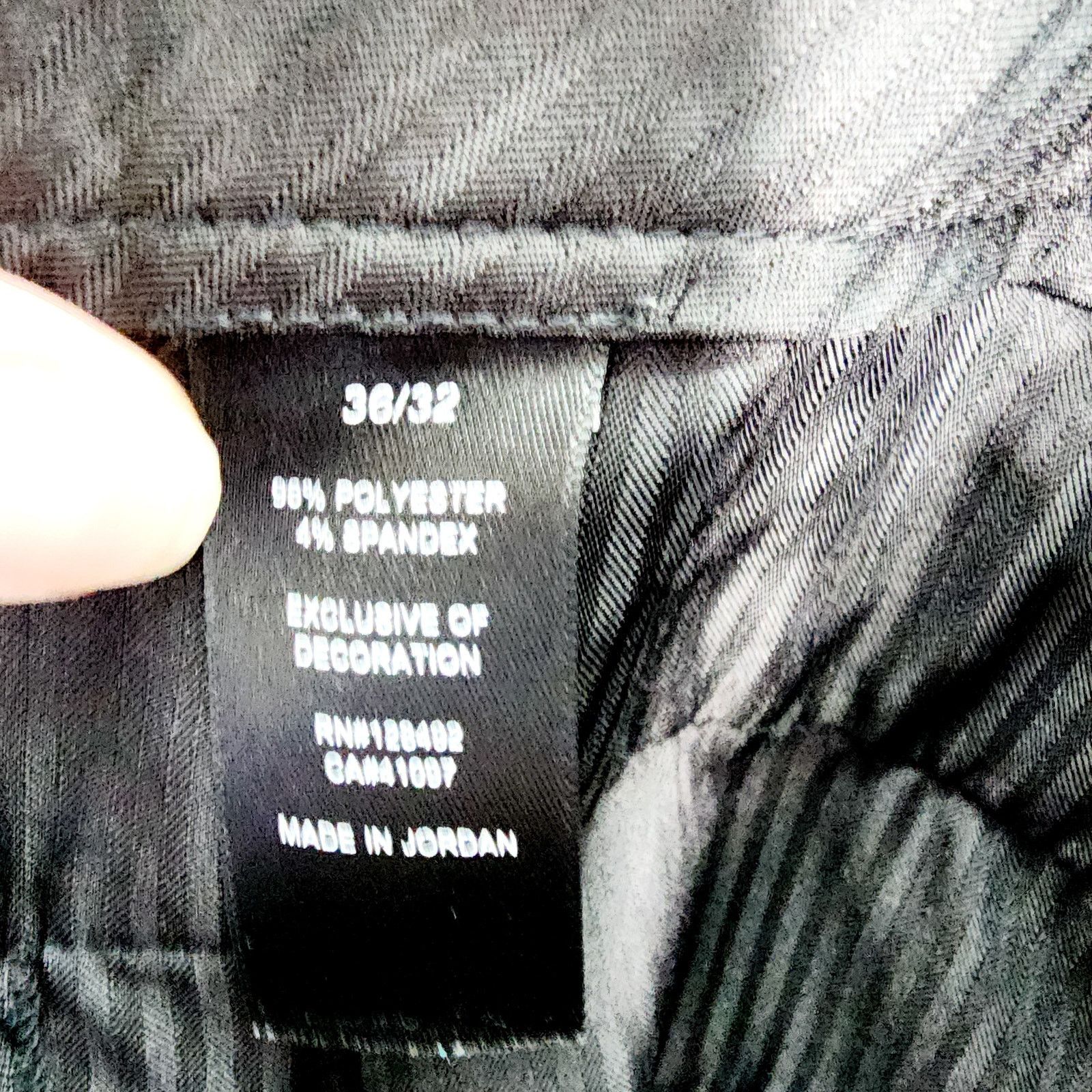 Greg Norman Greg Norman Black Flat Front Men's Dress Pants 36 x 32 Size US 36 / EU 52 - 5 Thumbnail