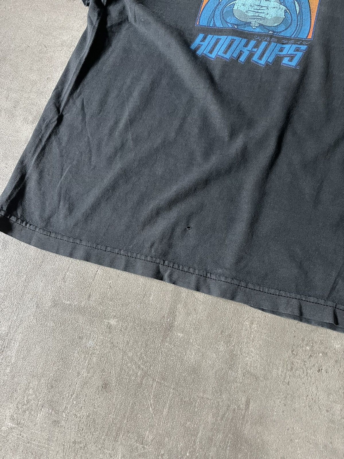 Alien Workshop × Hook-Ups Vintage Hook-ups washed black T-shirt rare Size US M / EU 48-50 / 2 - 5 Thumbnail