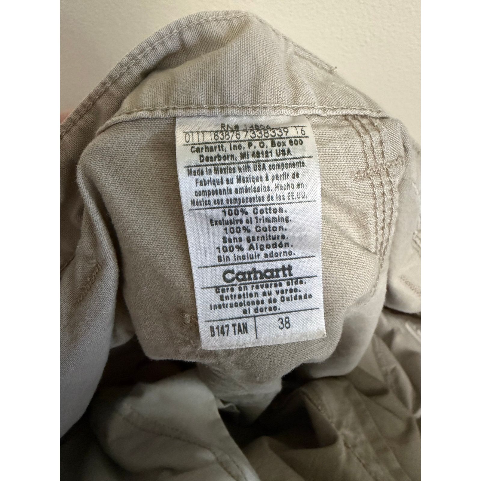 Carhartt Carhartt Relaxed Fit Carpenter Shorts Mens Size 38 Size US 38 / EU 54 - 6 Thumbnail