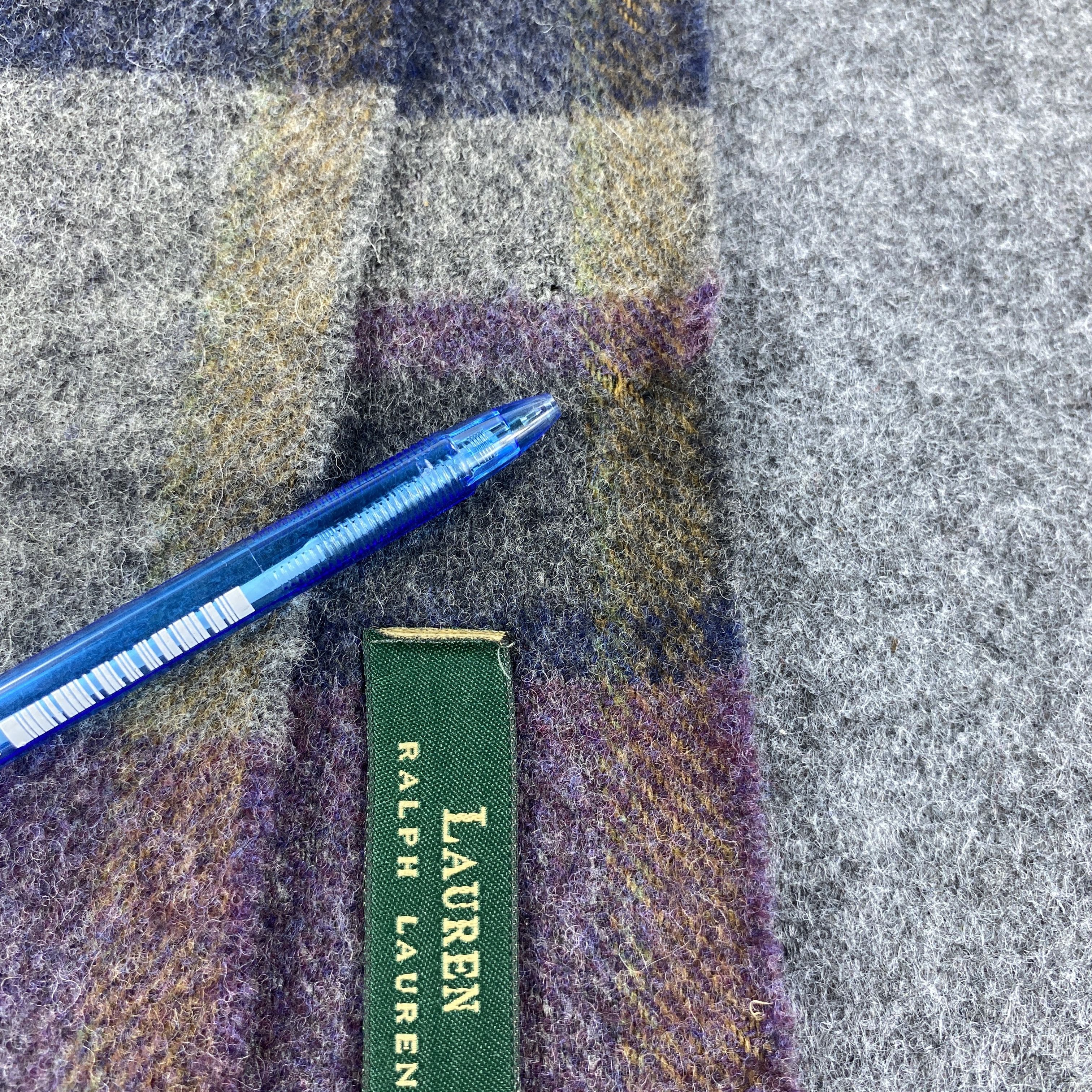 Lauren Ralph Lauren × Vintage GF10461 Lauren Ralph Lauren Scarf Neck Wear Muffler Size ONE SIZE - 3 Thumbnail
