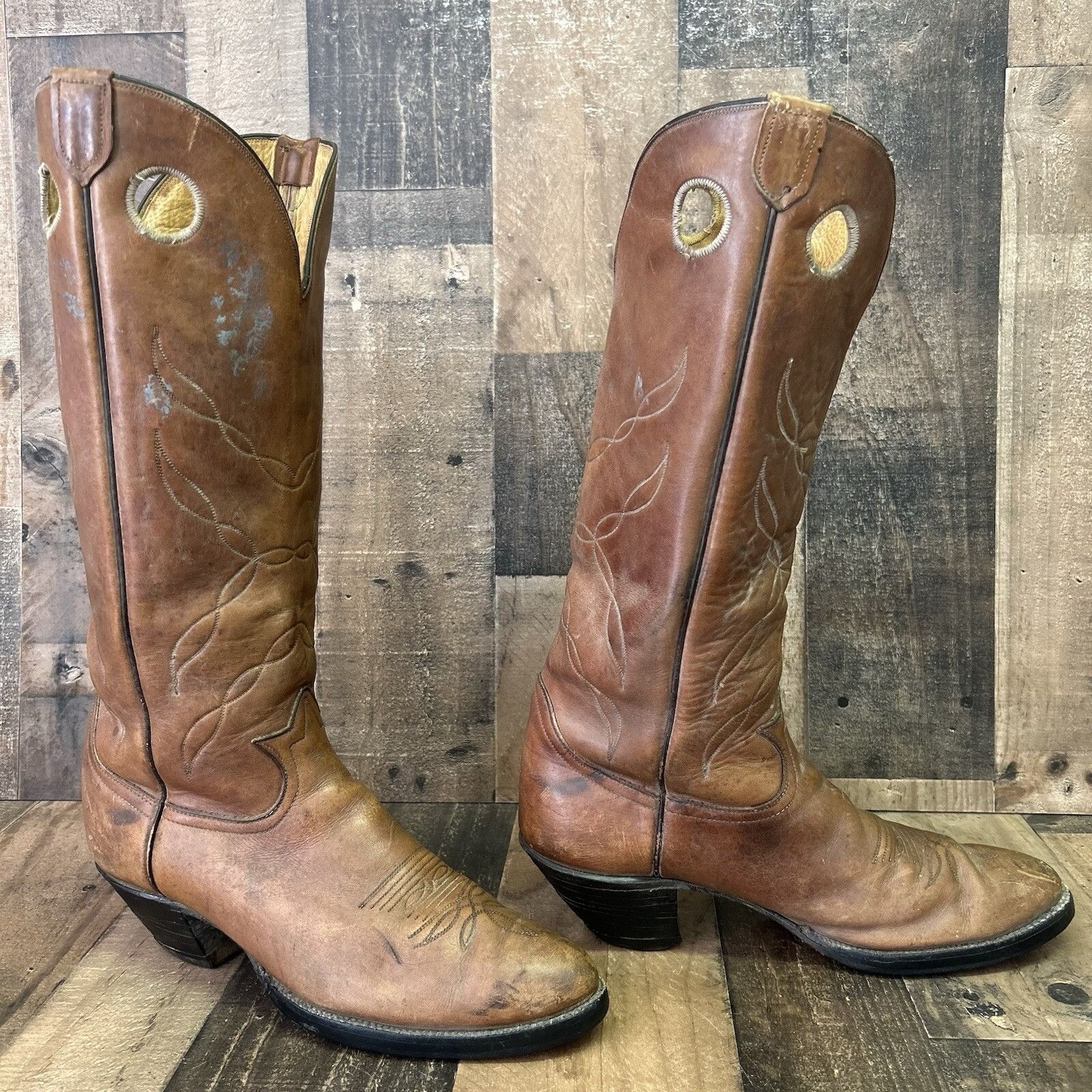 Tony Lama Gold Label Water Buffalo Cowboy Boots “Espresso” Tony Lama Leather Boots for Men | eBay main image 3