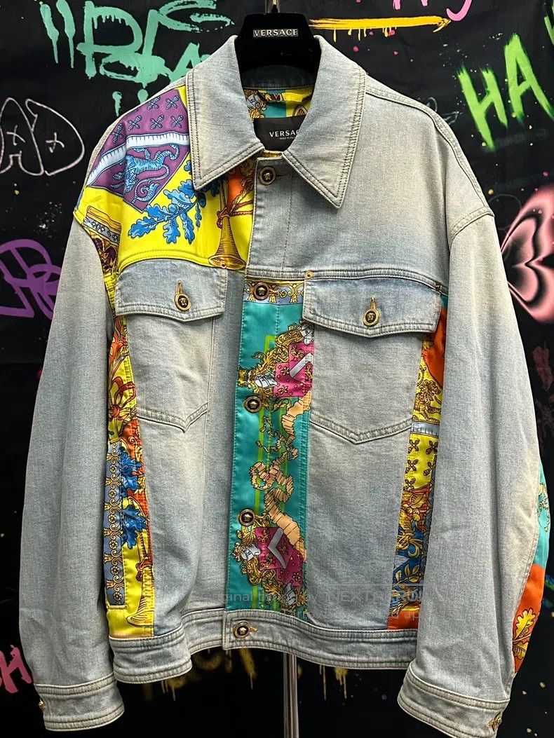 Versace Versace Denim jacket Size US M / EU 48-50 / 2 - 1 Thumbnail
