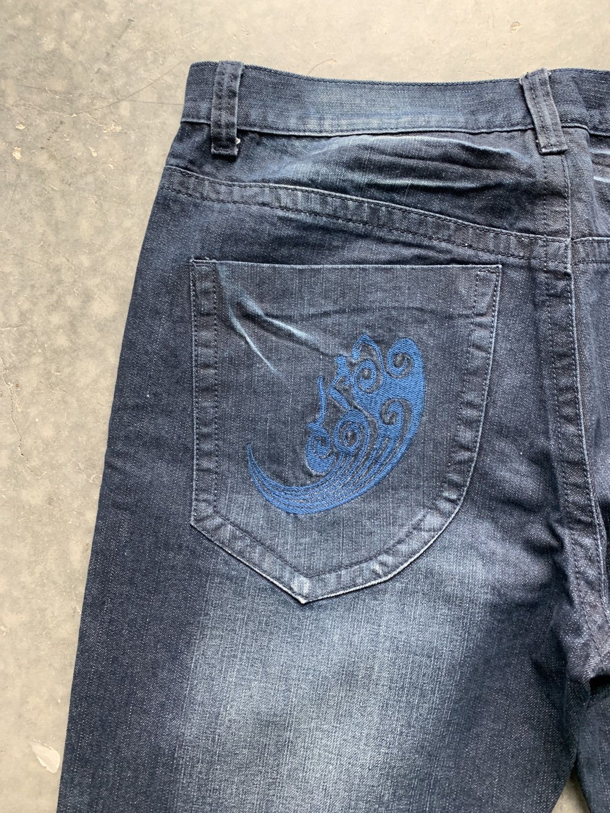 JNCO × Southpole × Vintage Crazy Cyber Y2K Southpole Style Baggy Jeans Wide Skater Size US 38 / EU 54 - 2 Thumbnail