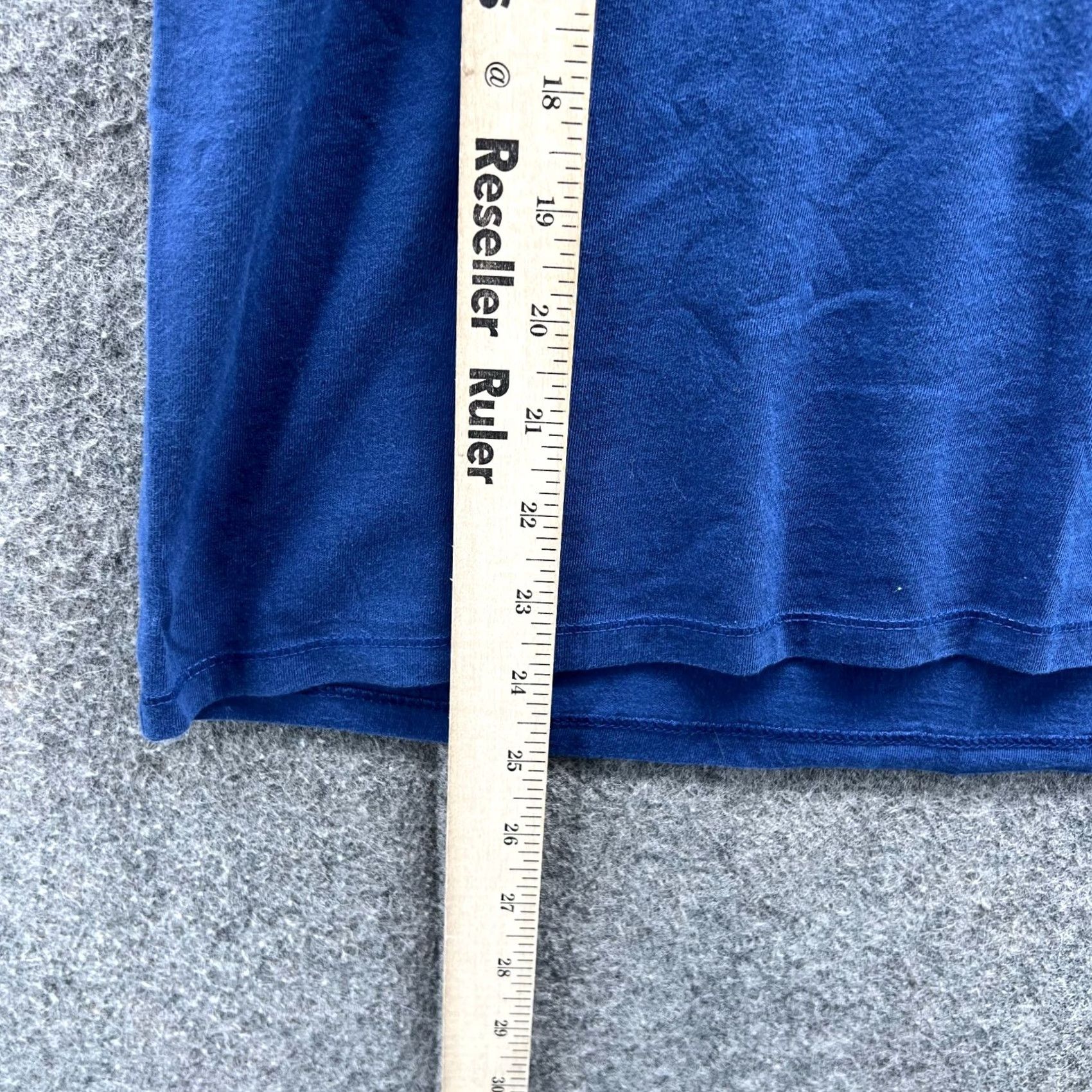 Life is Good Life is Good Shirt Womens Medium Blue V Neck Crusher Tee Butterfly Print Shirt Size M / US 6-8 / IT 42-44 - 4 Thumbnail
