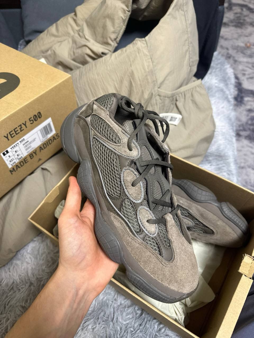 Gap × Kanye West × Yeezy Yeezy 500 clay brown Adult Size US 9 / EU 42 - 5 Thumbnail