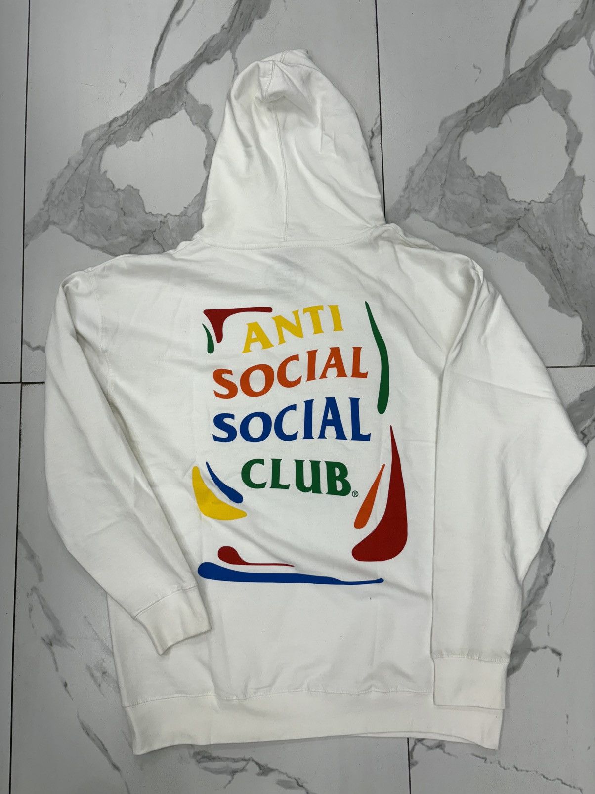 Anti Social Social Club Anti Social Social Club See Me Now? Hoodie “White” Size US L / EU 52-54 / 3 - 3 Thumbnail