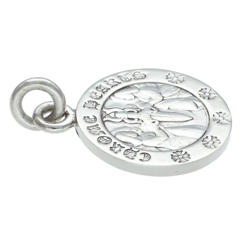 Chrome Hearts Chrome Hearts Angel Medal Charm Necklace V2 Silver Size ONE SIZE - 4 Thumbnail