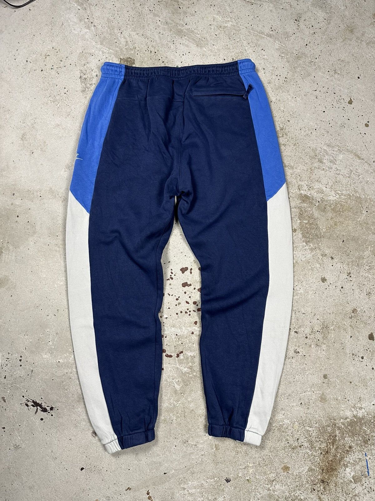 Nike Vintage Y2K Nike Baggy Blue Sweatpants Swoosh rare Size US 34 / EU 50 - 2 Thumbnail