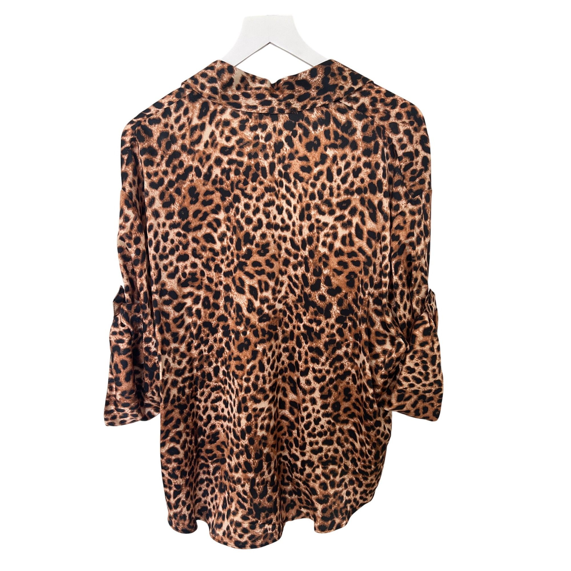 Zara Zara Animal Print Oversized Button-Down Shirt Size S / US 4 / IT 40 - 5 Thumbnail