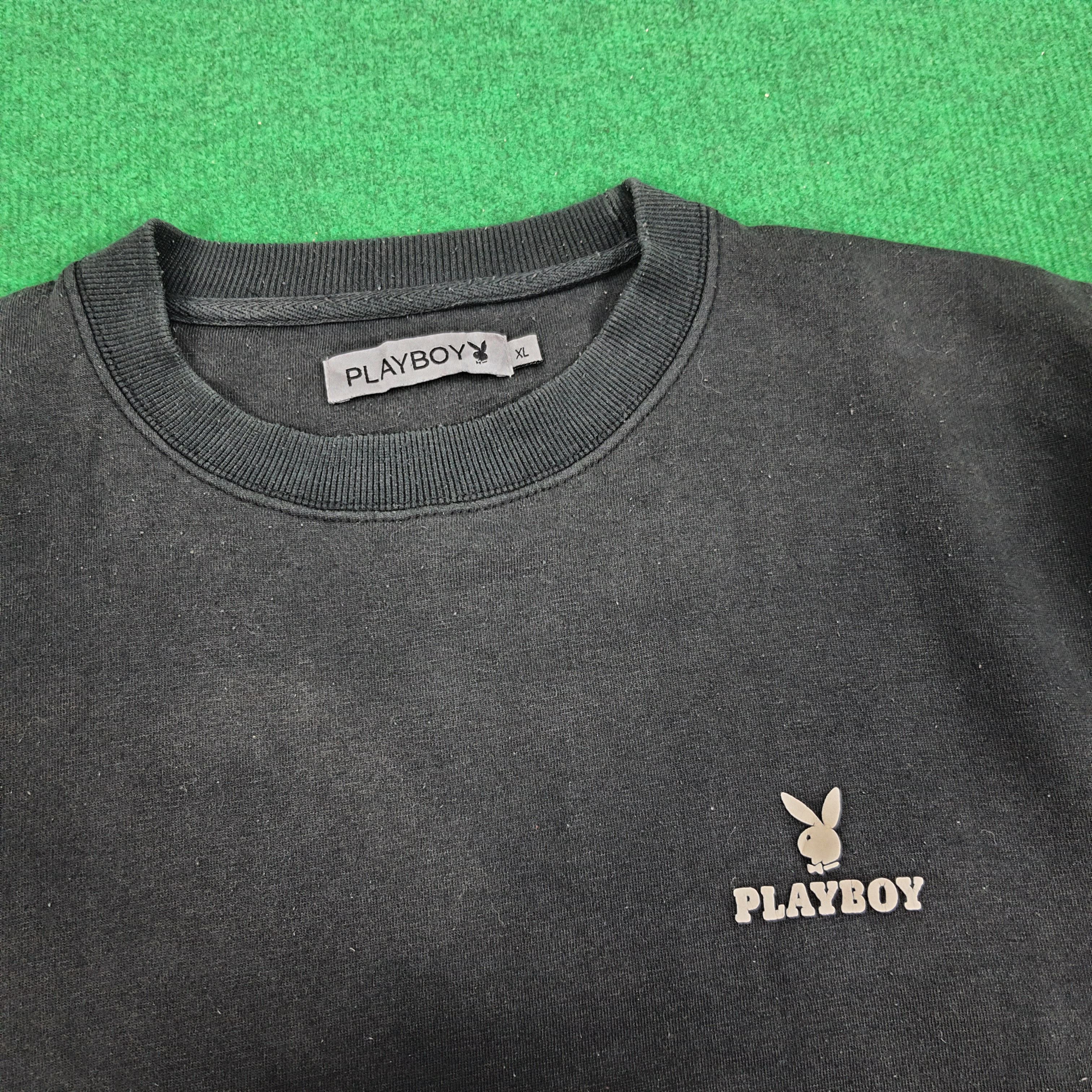 Playboy × Vintage Vintage Playboy Big Logo Spell Out Sweatshirt Size US L / EU 52-54 / 3 - 4 Thumbnail