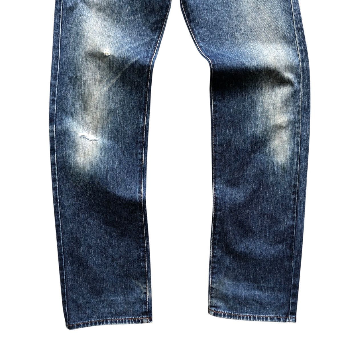 Edwin × Japanese Brand × Le Grande Bleu (L.G.B.) Vintage EDWIN straight cut jeans Size US 30 / EU 46 - 4 Thumbnail