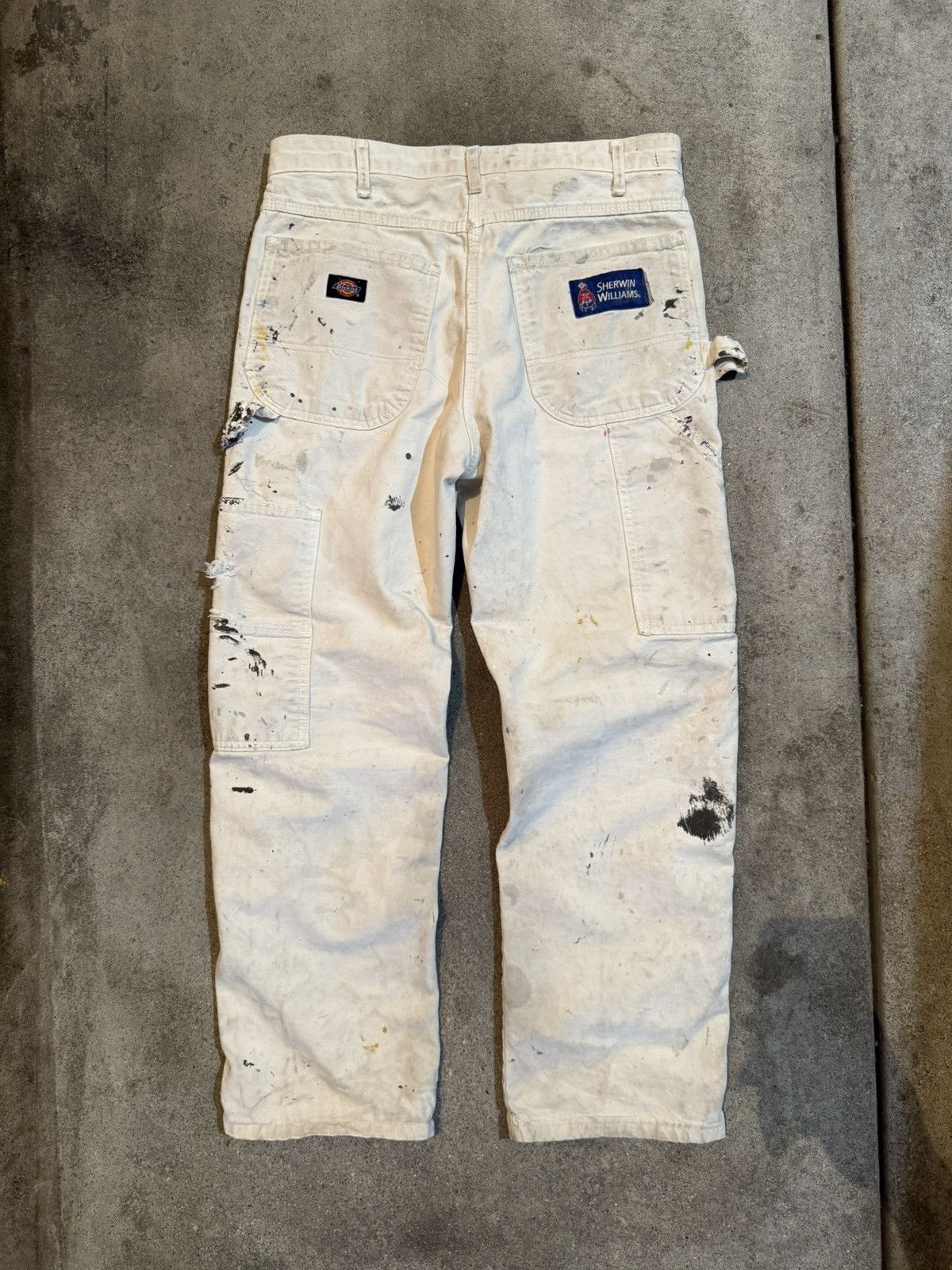 Dickies Vintage Dickies Paint Splatter Pants Size US 32 / EU 48 - 4 Thumbnail
