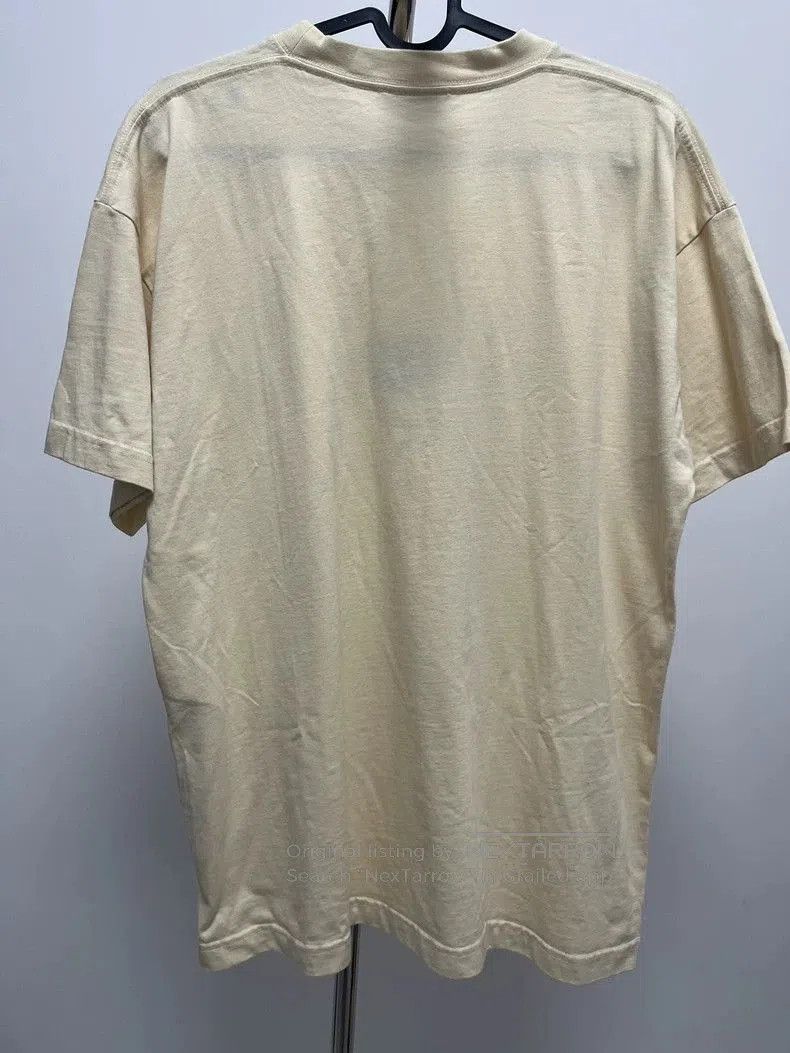 Balenciaga Balenciaga Beige BB Logo Short Sleeve Tee. Size US M / EU 48-50 / 2 - 2 Thumbnail