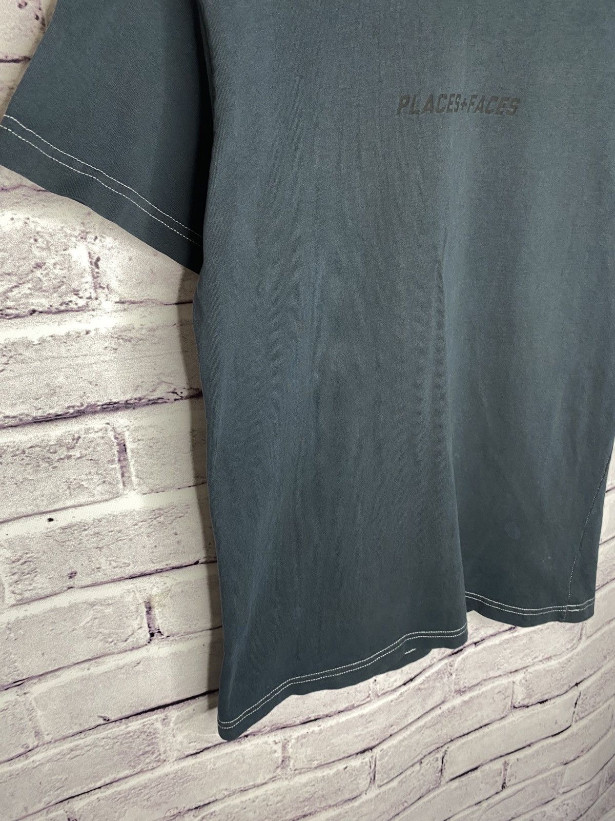 Places + Faces Mens Places + Faces Centr Logo T-Shit Vintage Size US M / EU 48-50 / 2 - 4 Thumbnail