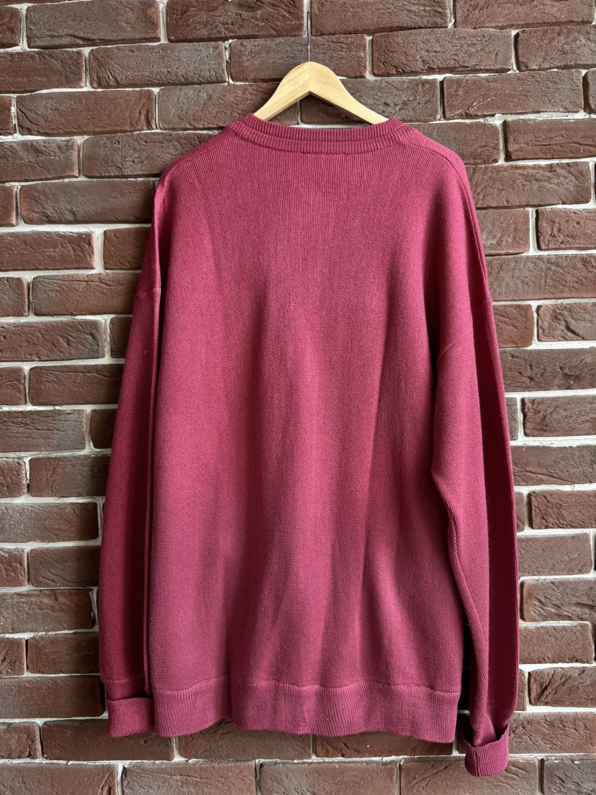 Lacoste Lacoste Vintage 80s Cardigan Sweater Pink L Classic Casual Size US L / EU 52-54 / 3 - 2 Thumbnail