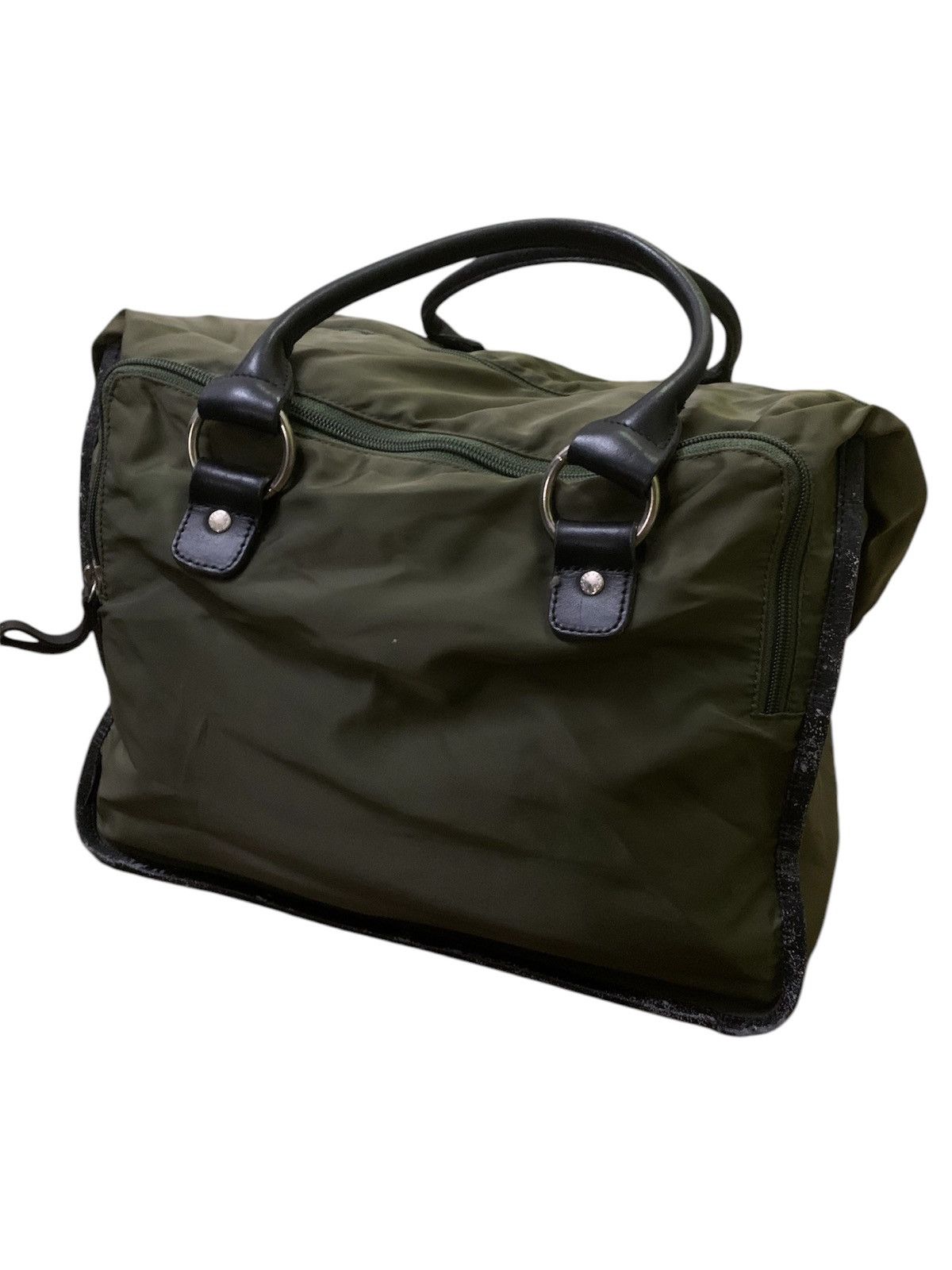 Yohji Yamamoto 💥Y’saccs Yohji Yamamoto Army Green Bag Size ONE SIZE - 1 Thumbnail