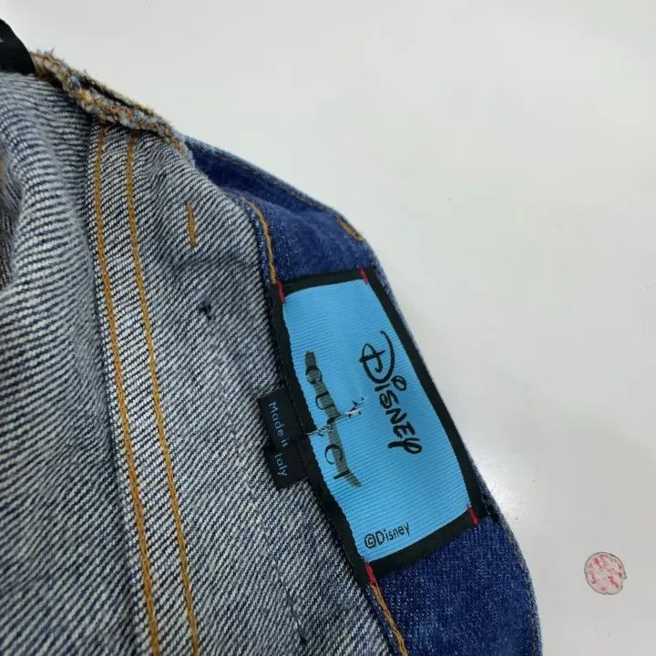 Gucci GUCCI x Donald Duck Blue Denim Shorts-2507 Size 23" - 3 Thumbnail