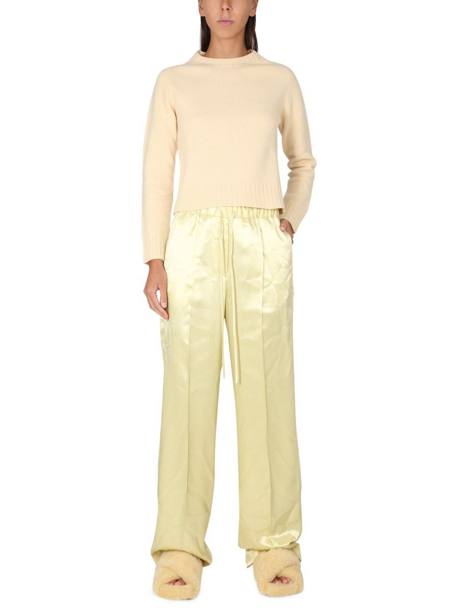 Jil Sander o1y1025 Jogger in Light Green Size 27" / US 4 / IT 40 - 4 Thumbnail